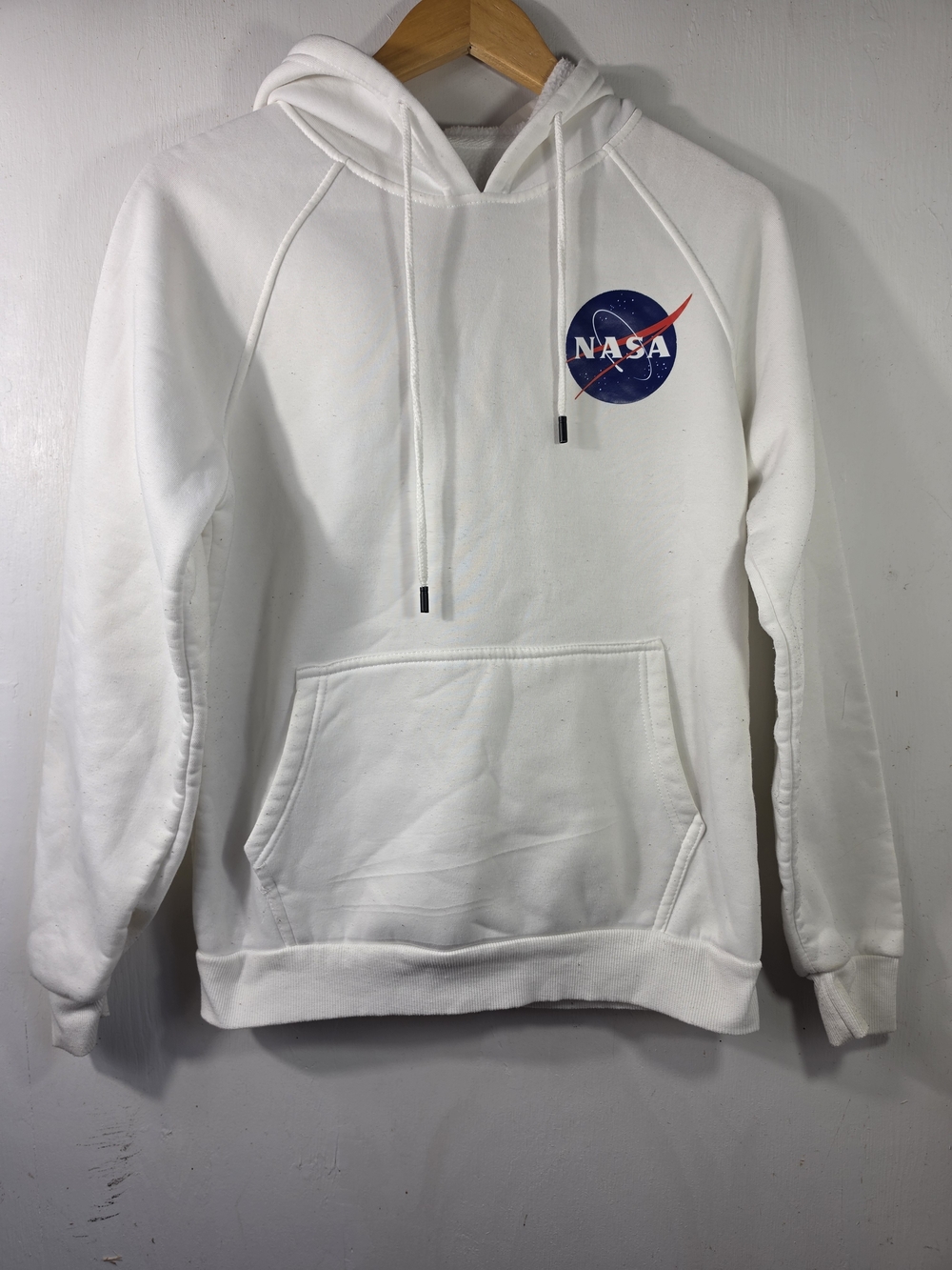 Romwe NASA White Hoodie S